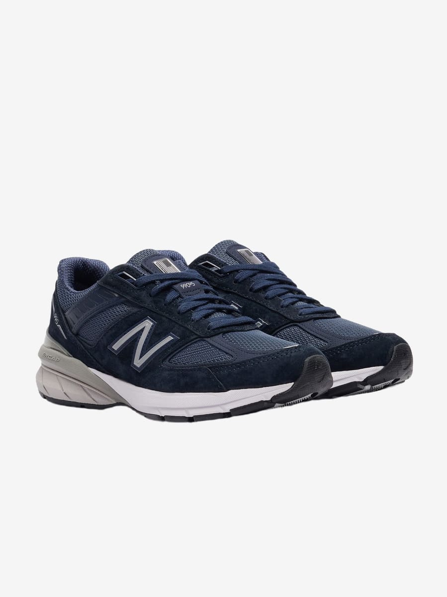 NEW BALANCE — Кроссовки 990 V5 Navy/Silver