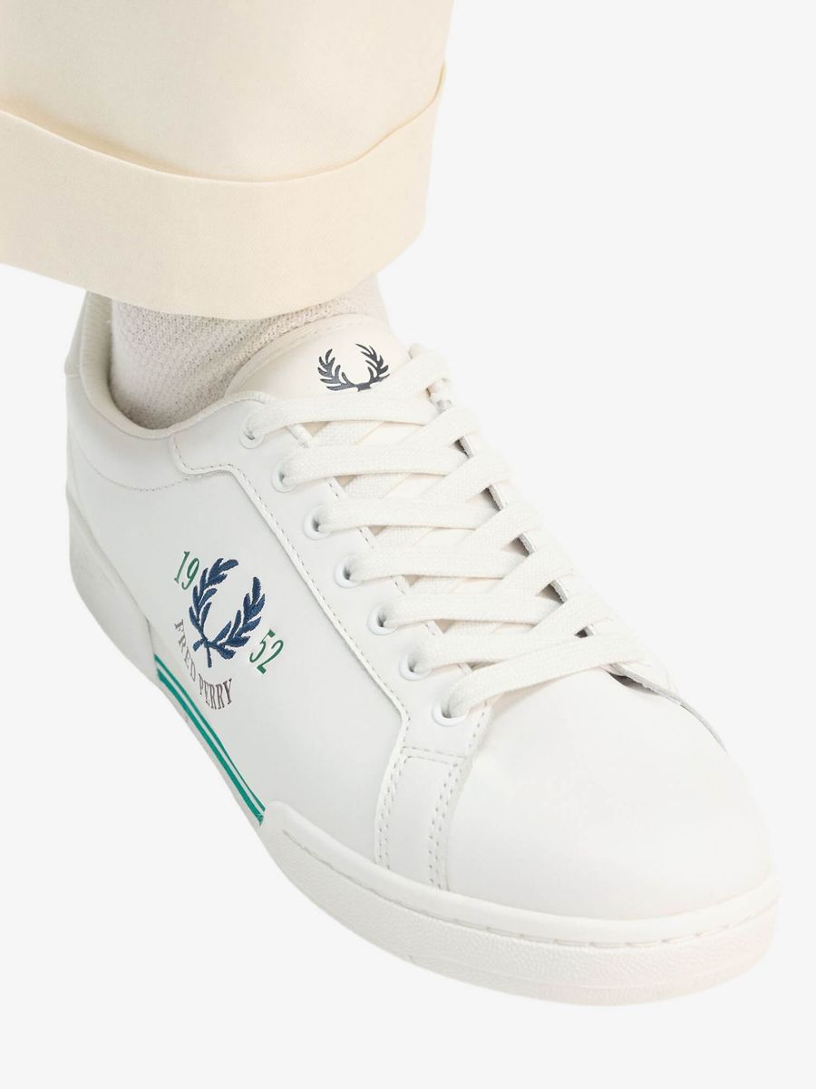 FRED PERRY — Обувь B722 Leather 1952 Snow White
