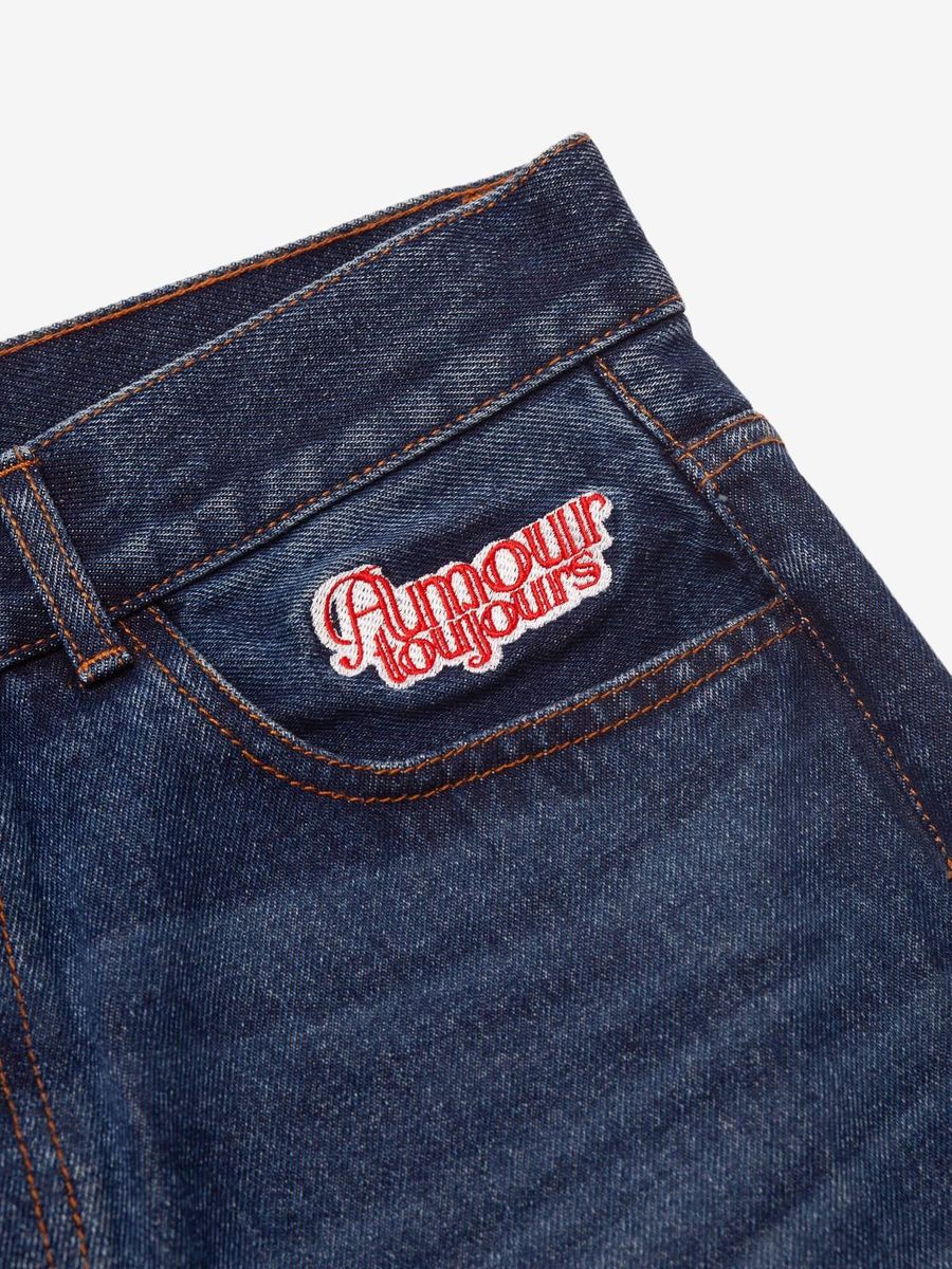 CARNE BOLLENTE — Джинсы Back Pocket Pleasures Washed Blue