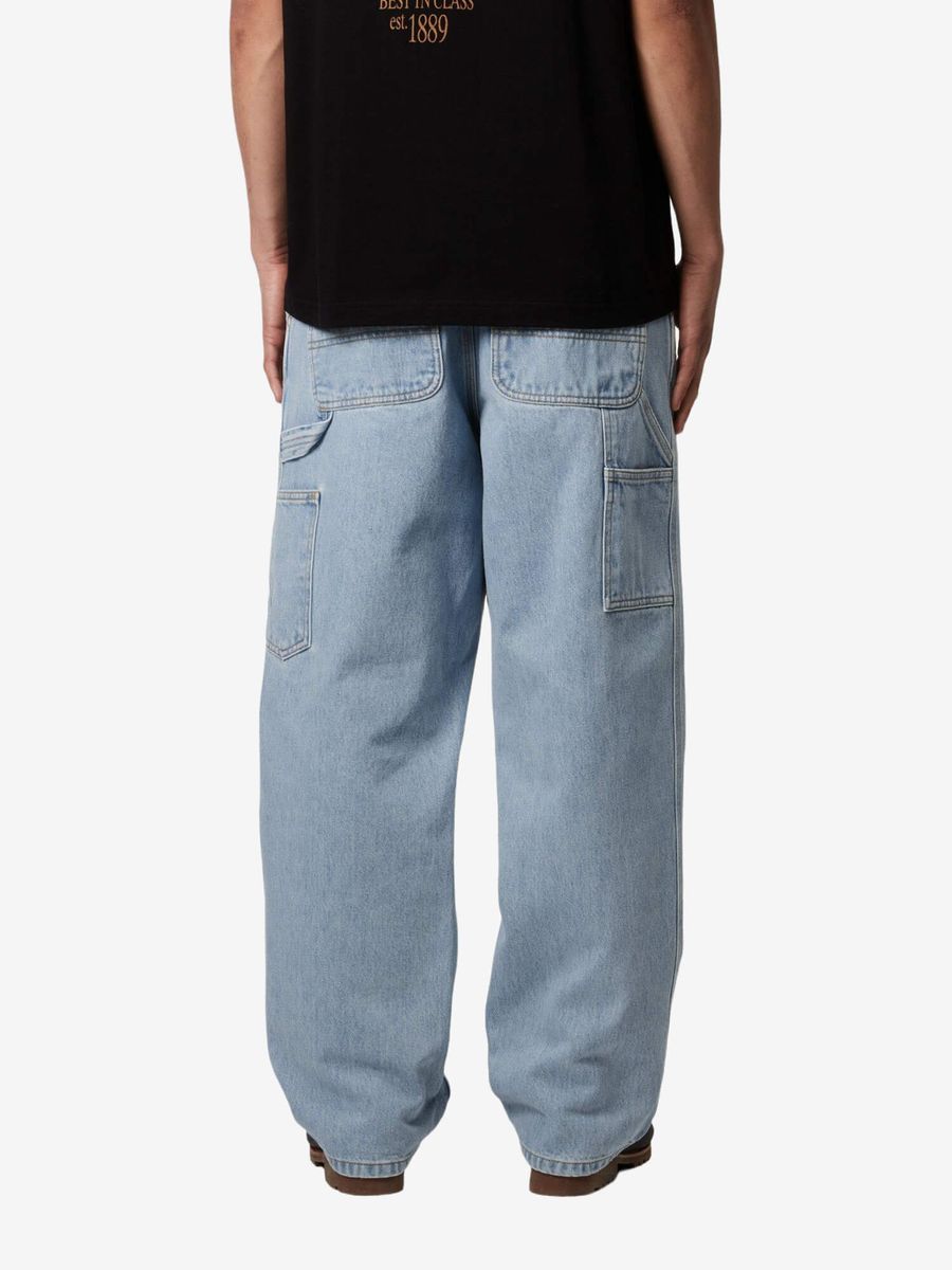 CARHARTT WIP — Джинсы Single Knee Blue (Heavy Stone Bleached)