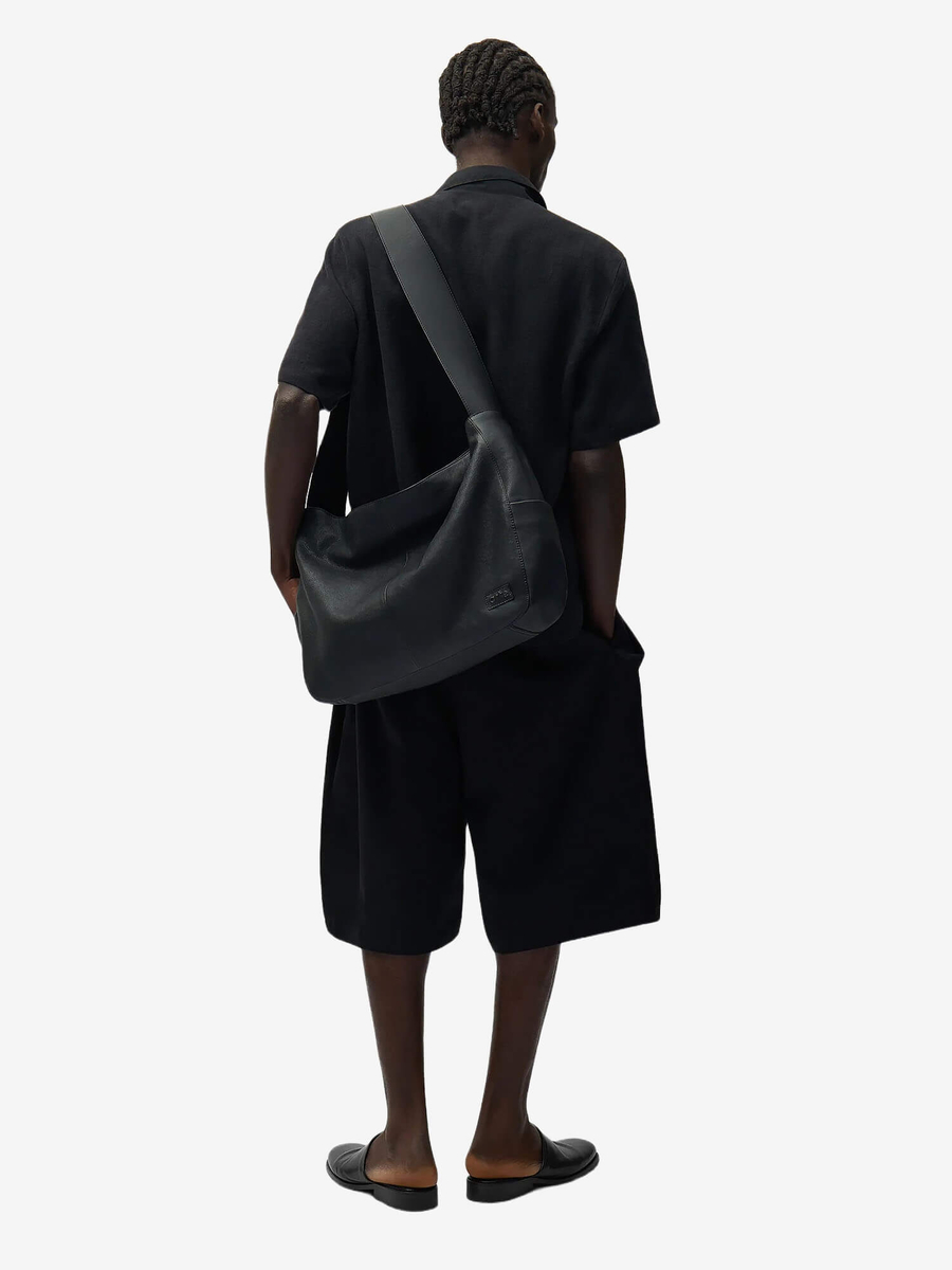ARTE ANTWERP — Сумка Oversize Leather Bag Black