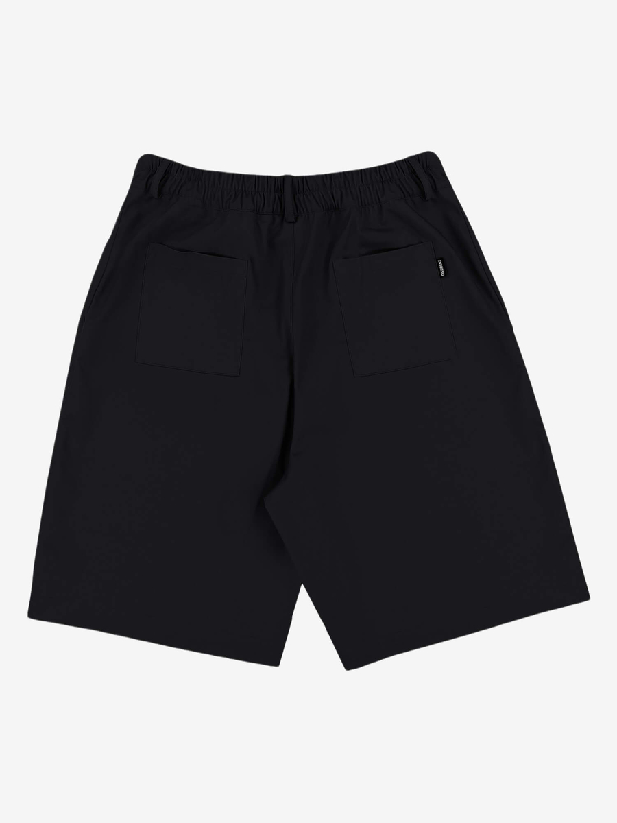 DISSIDENT — Шорты Graduate Wide Shorts in Black