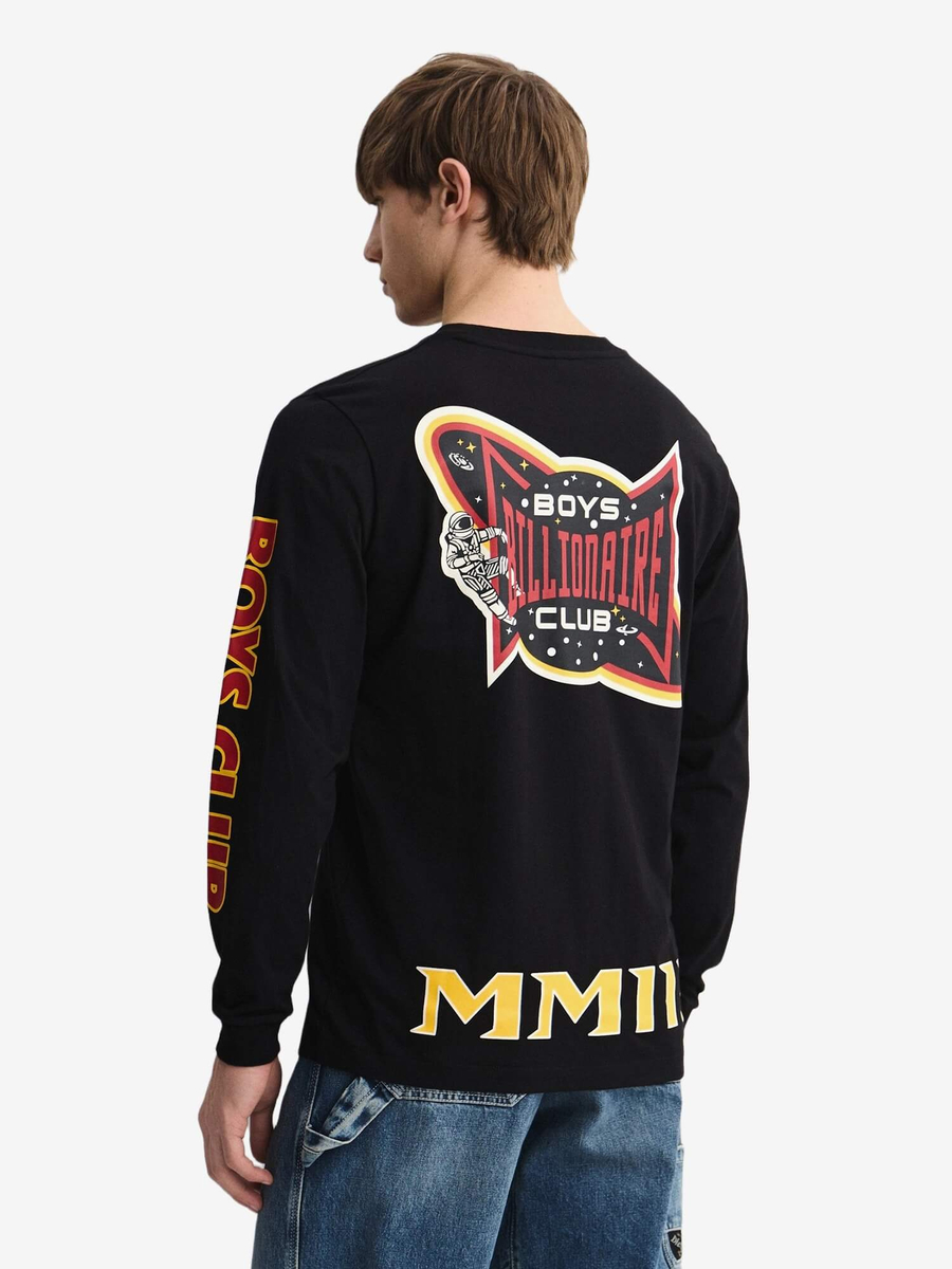 BILLIONAIRE BOYS CLUB — Лонгслив Multi Graphic LS Black