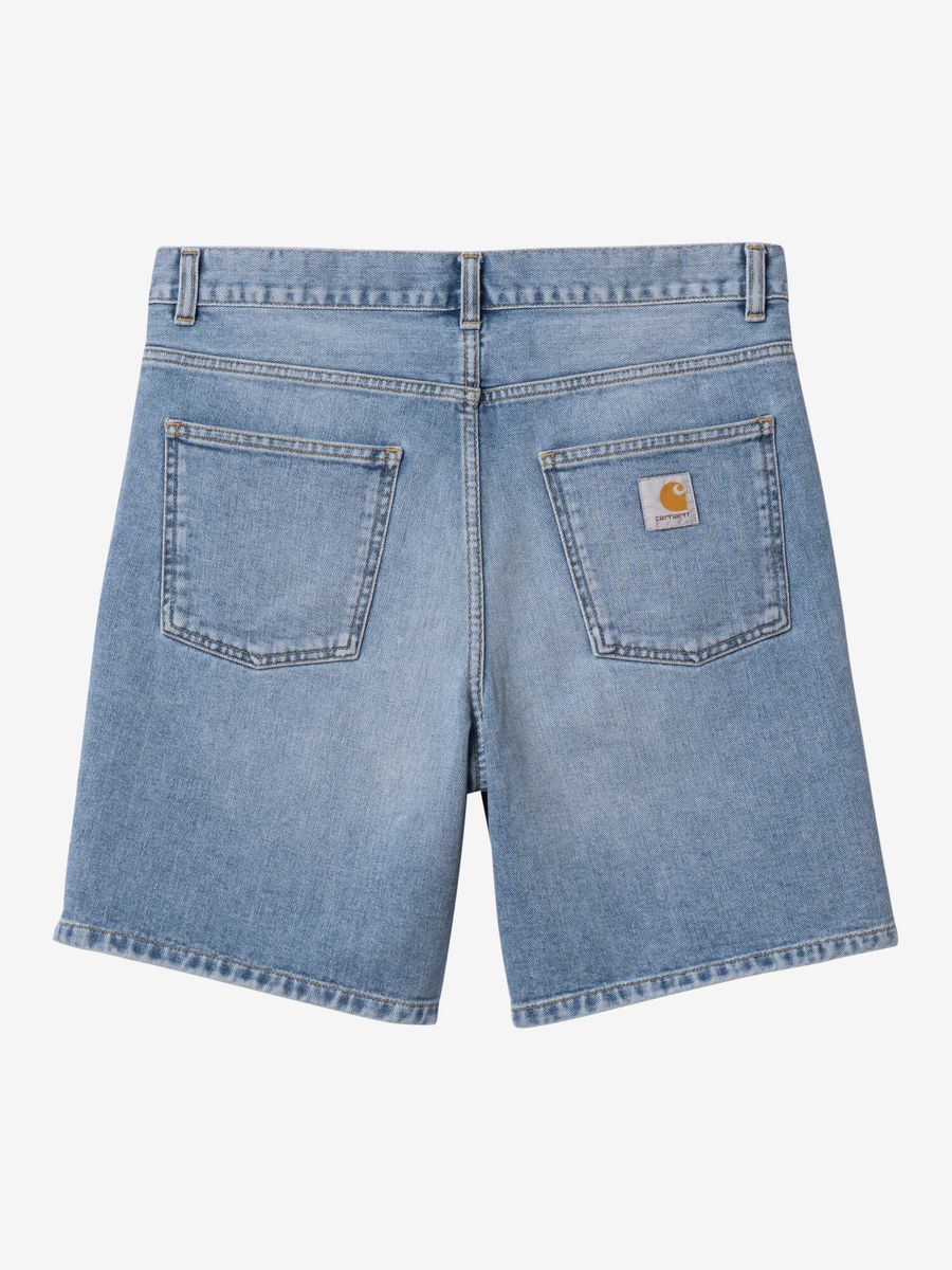 CARHARTT WIP — Шорты Newel Blue Light Used Wash