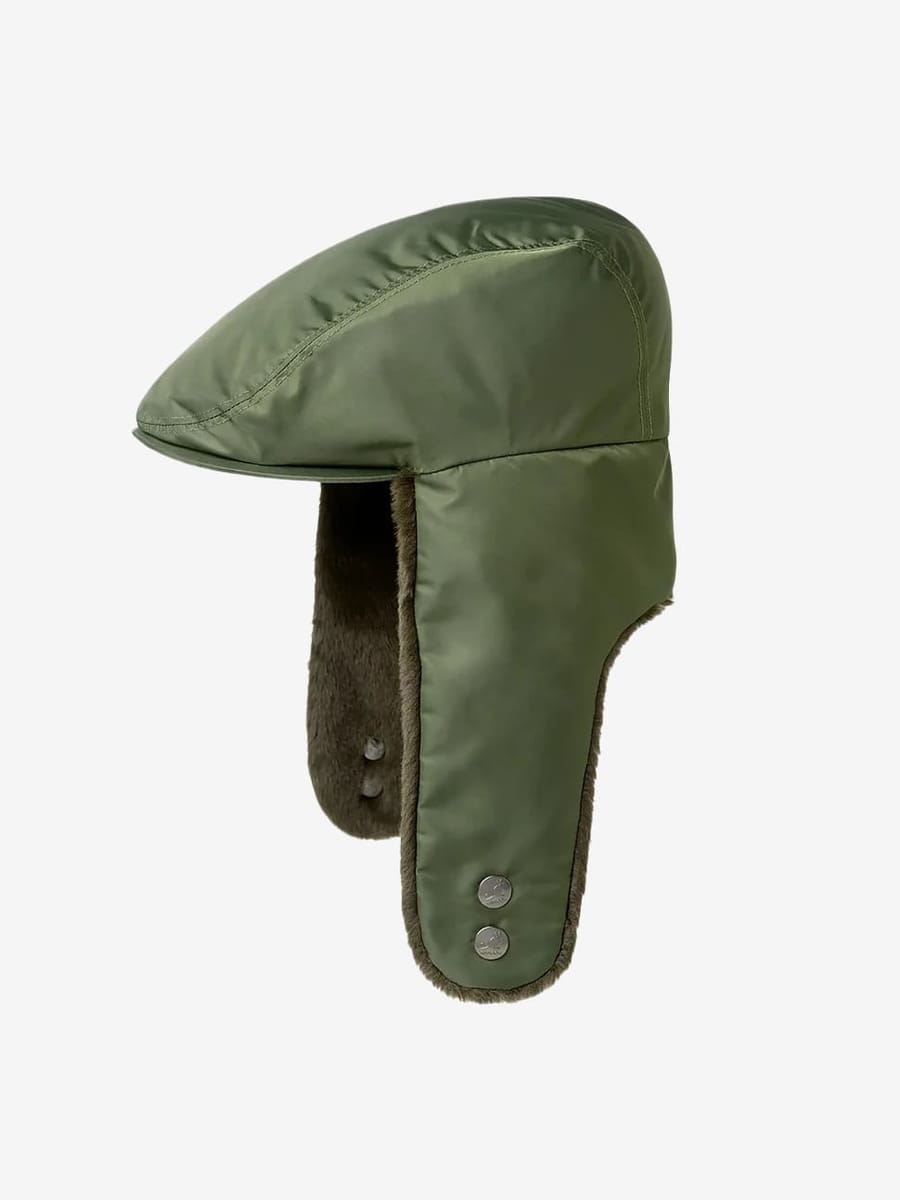 KANGOL — Кепка Aviator Bugatti Sea Kelp