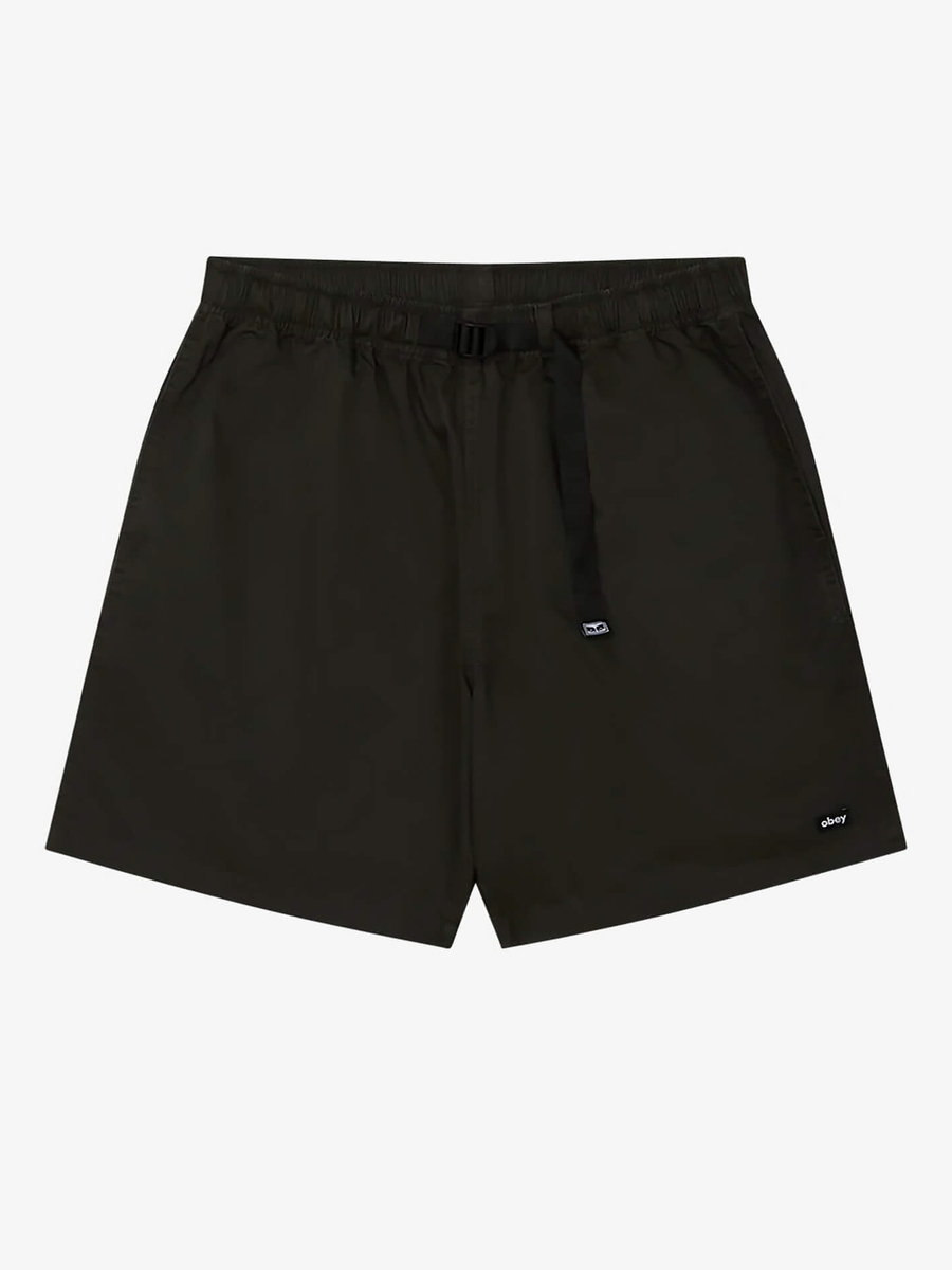 OBEY — Шорты Easy Gravel Trail Black (Faded Wash)