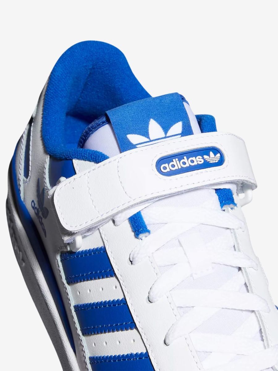 ADIDAS ORIGINALS — Forum Low Cloud White/Royal Blue