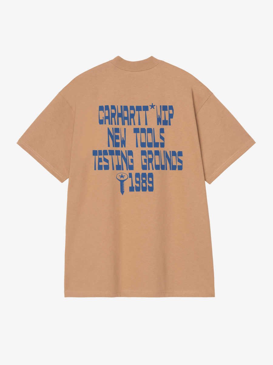 CARHARTT WIP — Футболка S/S Blocks Tee Peanut