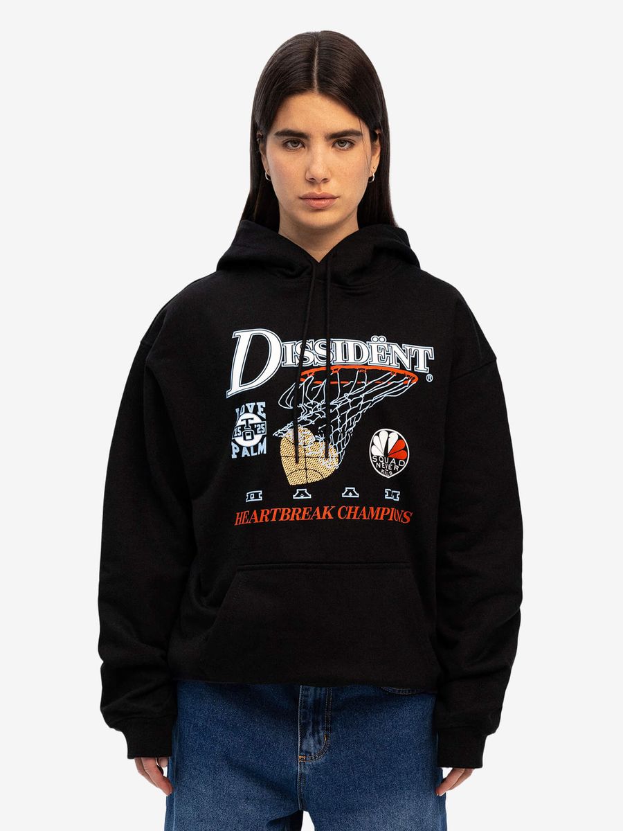 DISSIDENT — Худи Heartbreak Champs Black