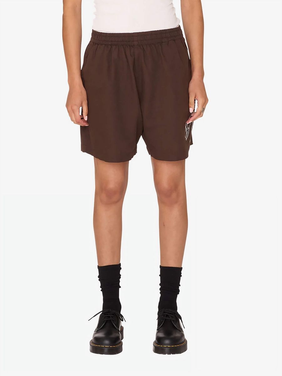 OBEY — Шорты W Slippers Short Coffee