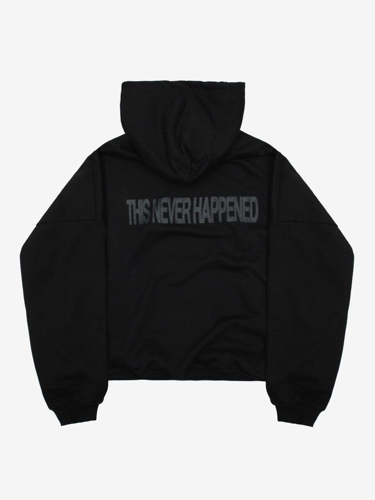 ZNY — Худи Never Happened Black