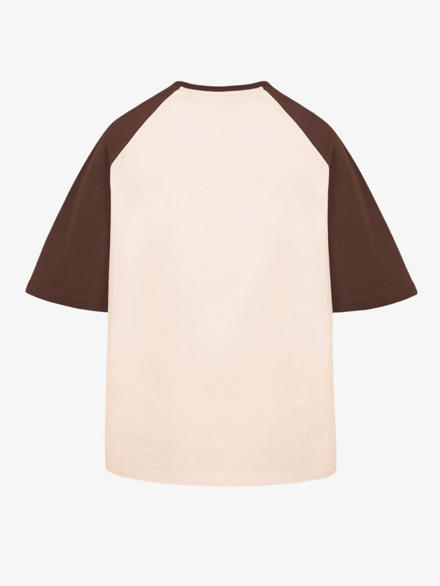CALLED A GARMENT — Футболка Kaybug Крем/Арабика