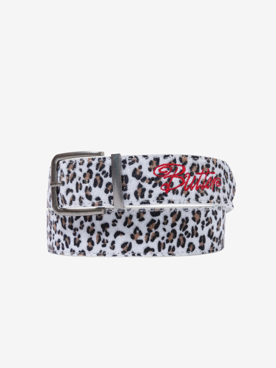 BUTTER GOODS — Ремень Animal Hide Belt Snow Leopard