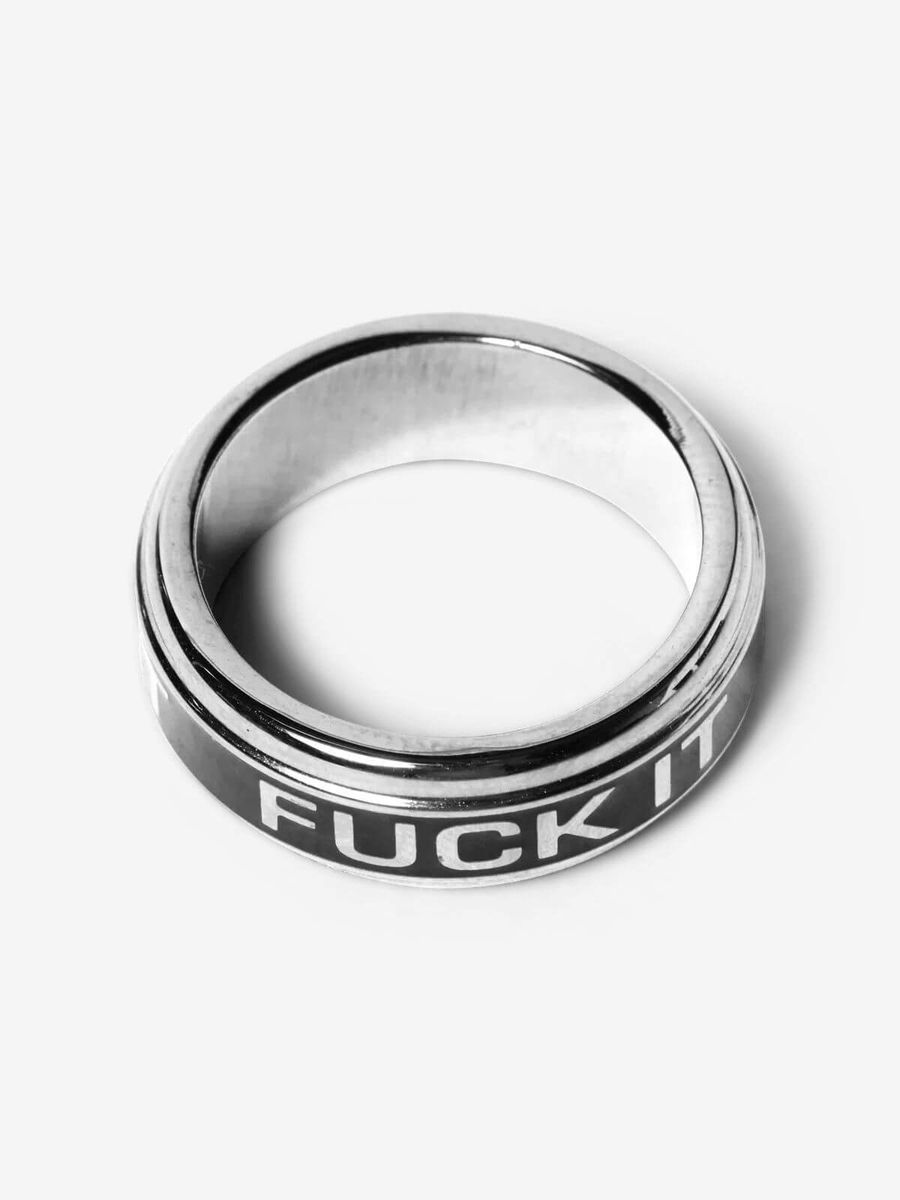 HUF — Кольцо Mono Ring Silver 7