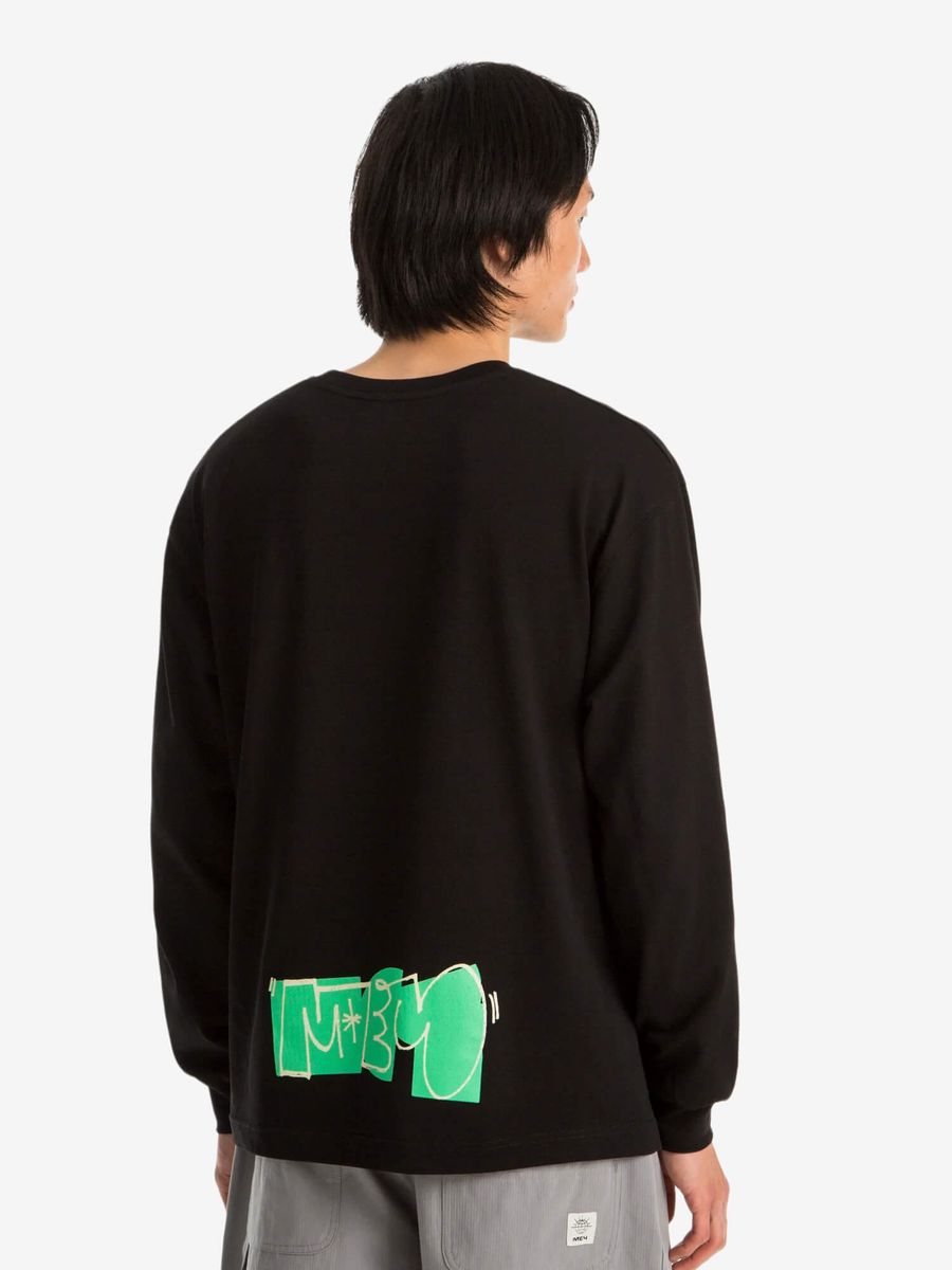 МЕЧ — Лонгслив Graffiti ss25 Black