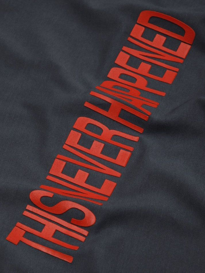 ZNY — Футболка Never Happened Grey