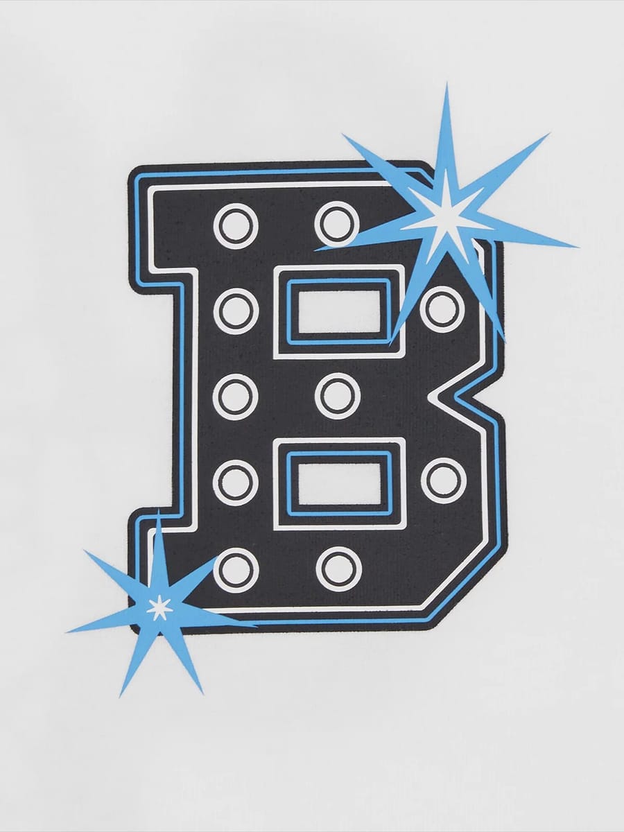 BILLIONAIRE BOYS CLUB — Лонгслив Multi Graphic L/S White