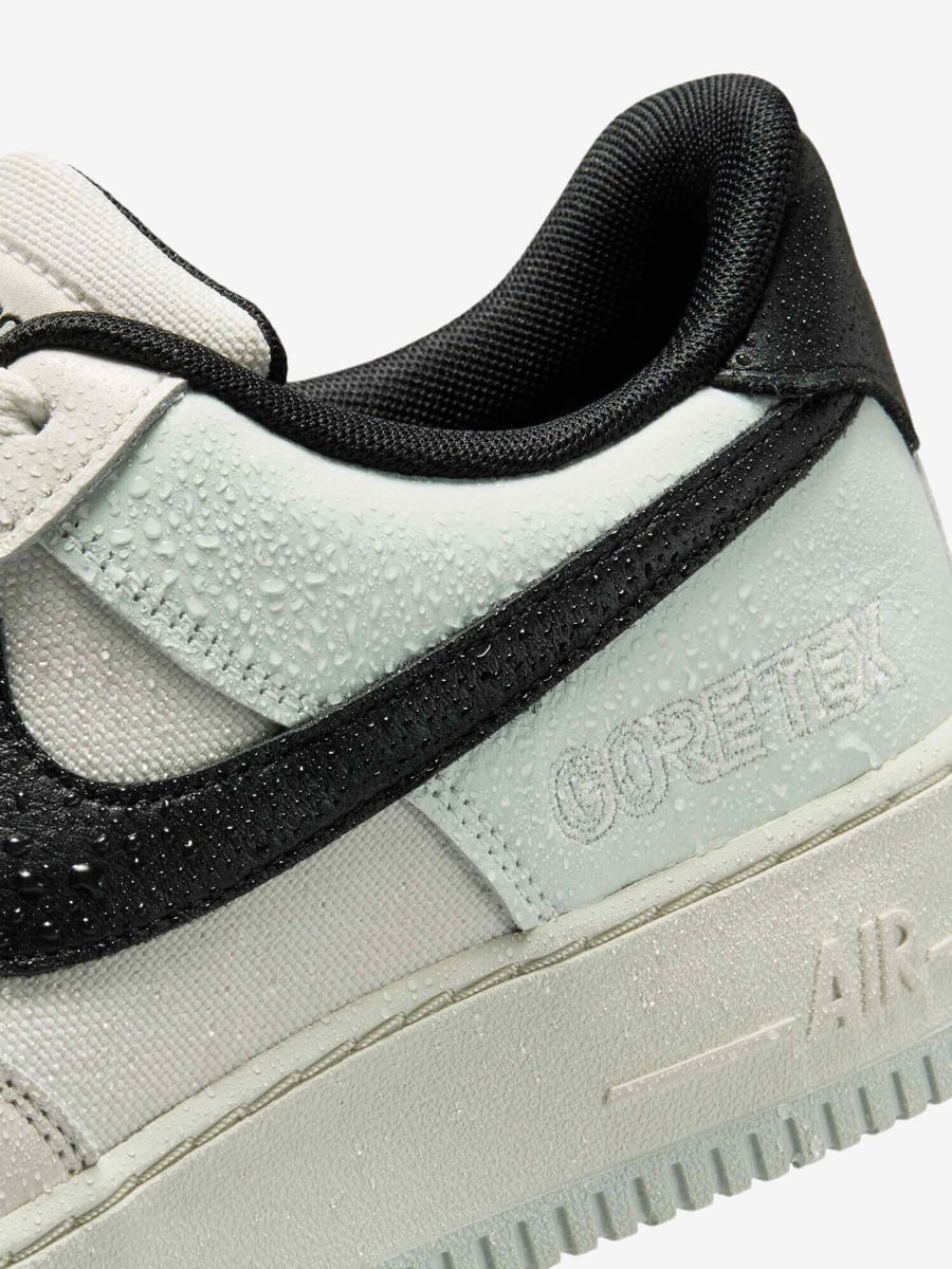 NIKE — Кроссовки Air Force 1 GORE-TEX Light SIlver/Light Bone/Black