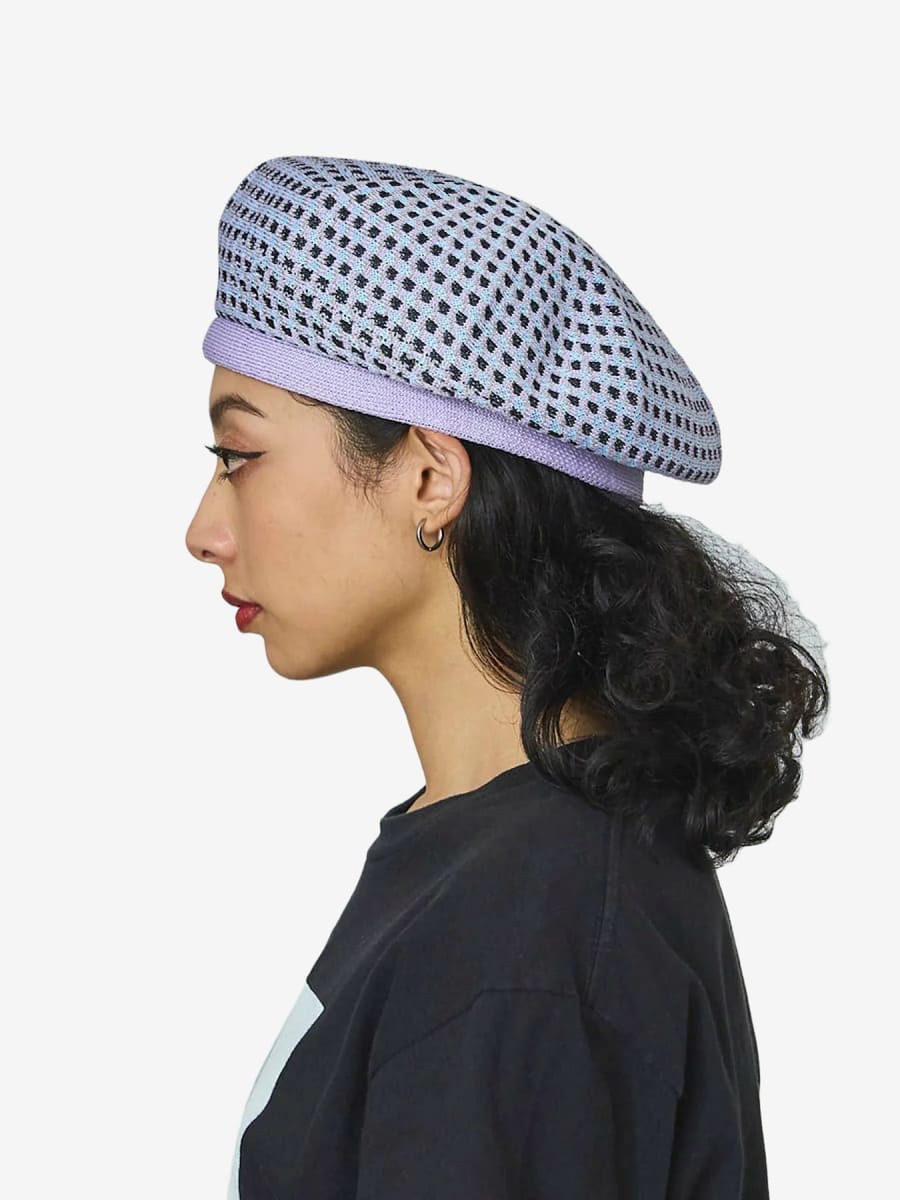KANGOL — Берет Geo Board Beret Digital Lavender