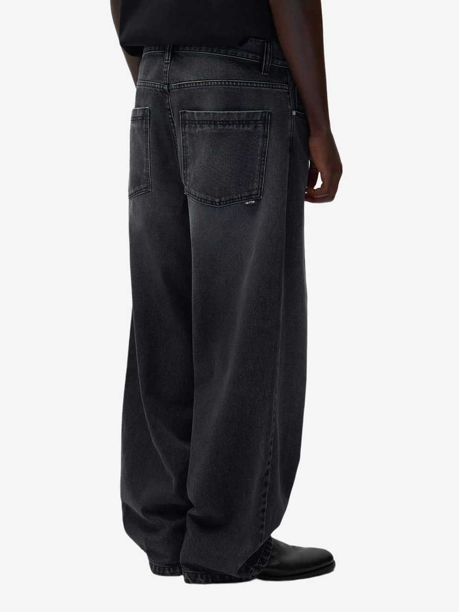 ARTE ANTWERP — Джинсы Fade Wash Baggy Pants Black