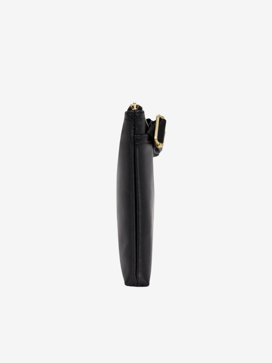 FRED PERRY — Сумка Smooth Leather Sacoche Black