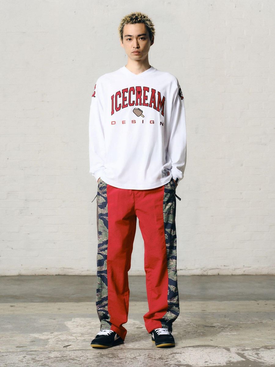 ICECREAM — Лонгслив Icecream Design LS Tee White