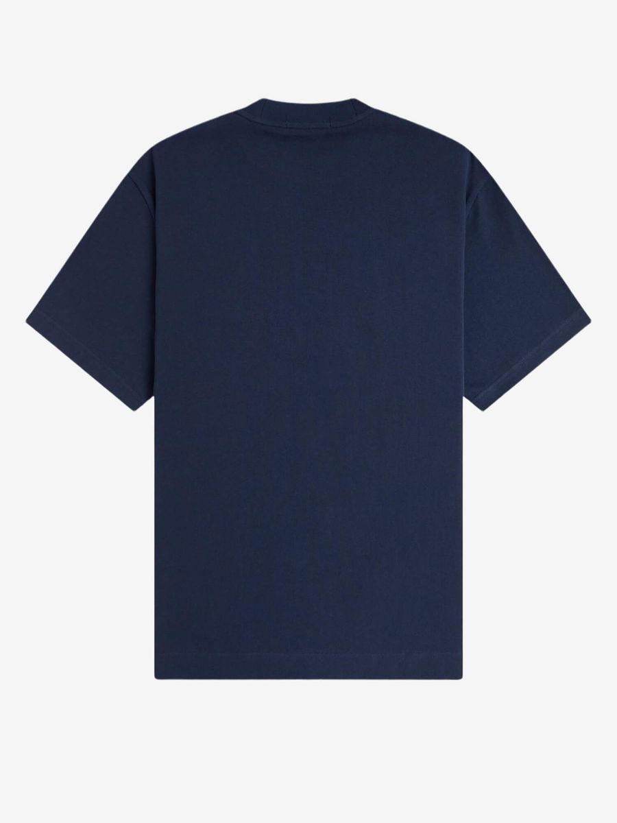 FRED PERRY — Футболка Original Sportwear Tee Navy