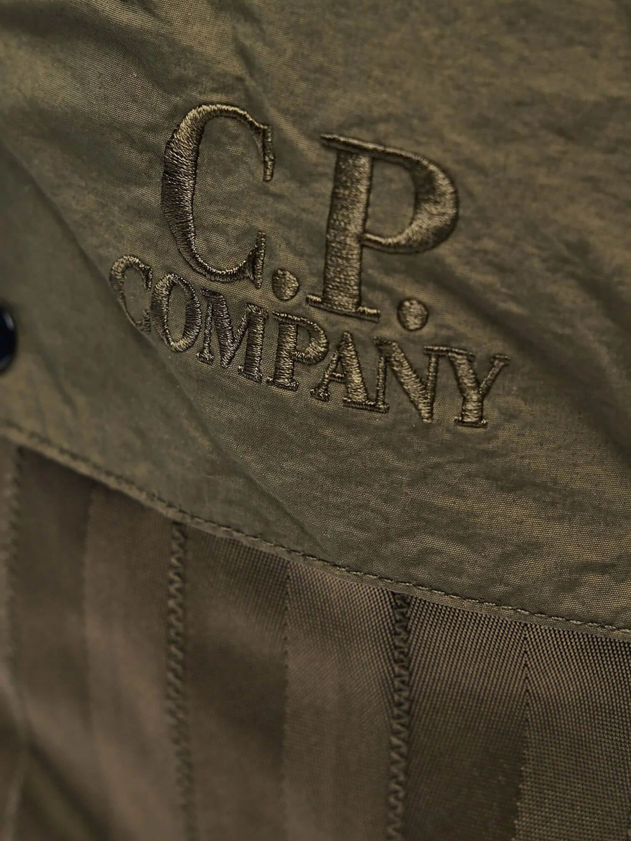C.P. COMPANY — Сумка Plain Paper Touch Mixed Shoulder Bag Ivy Green