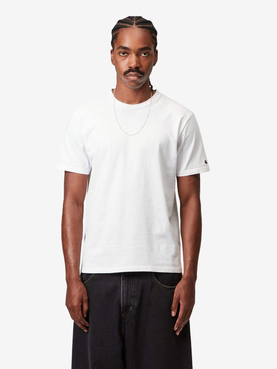 CARHARTT WIP — Футболка S/S Base White/Black