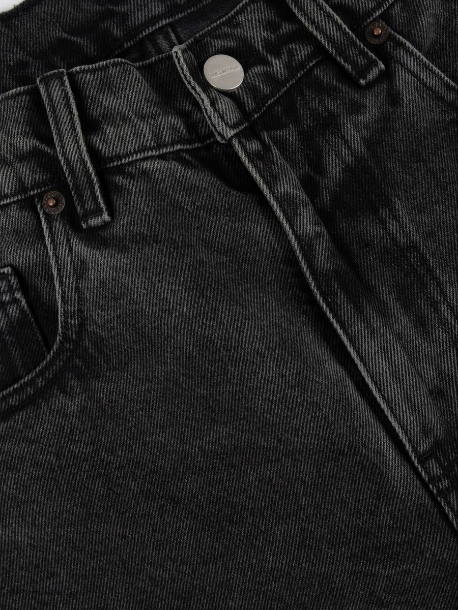 SAILOR PAUL — Шорты Loose Fit Denim Черный тонированный