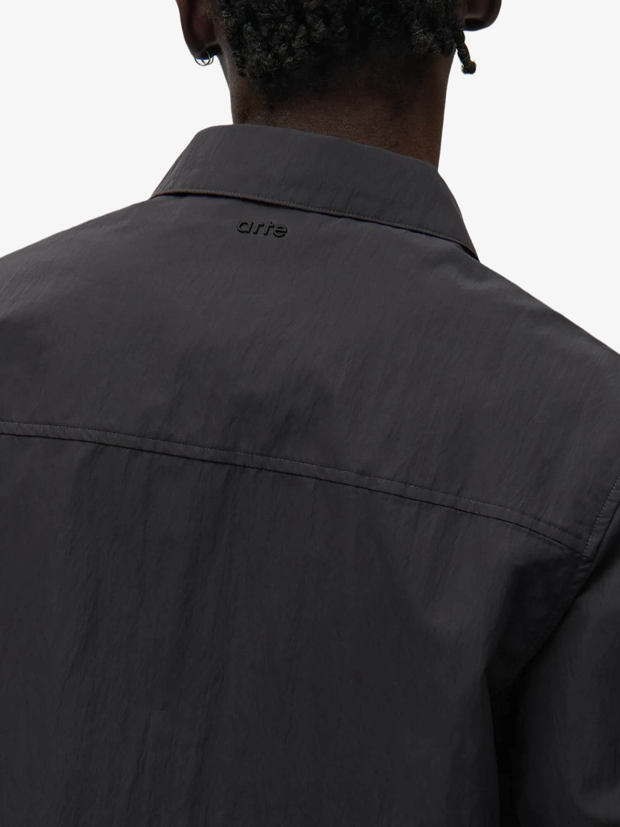 ARTE ANTWERP — Куртка Linen Tape Classic Jacket Black
