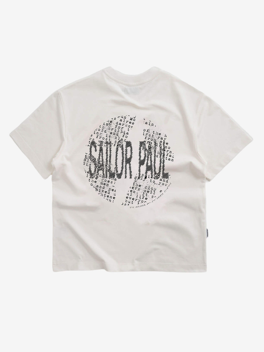 SAILOR PAUL — Футболка Note Экрю