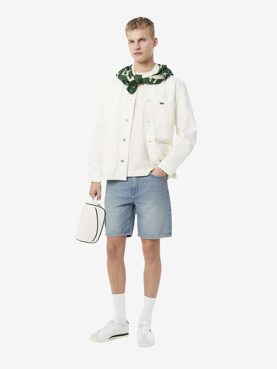 LACOSTE — Шорты Denim Bermuda Shorts Blue
