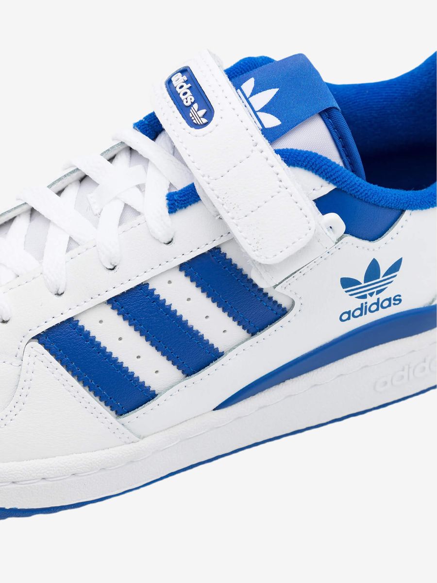 ADIDAS ORIGINALS — Forum Low Cloud White/Royal Blue