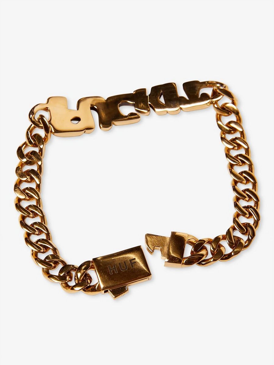 HUF — Браслет F_ck It Warped ID Gold