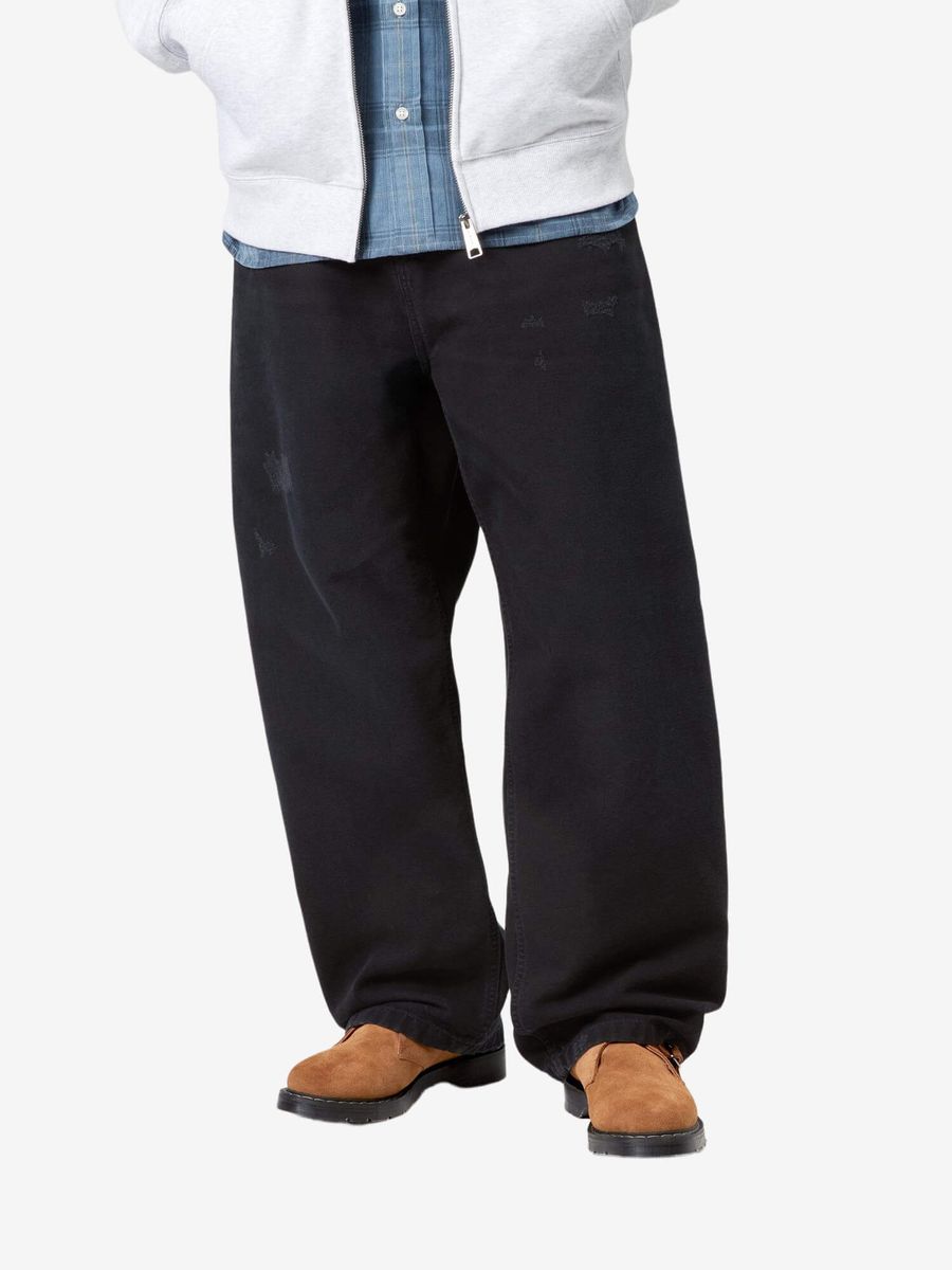CARHARTT WIP — Джинсы Brandon Black (Grind Wash)