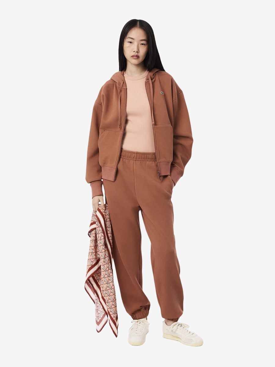 LACOSTE — Футболка W Slim Fit Cotton Fuxia