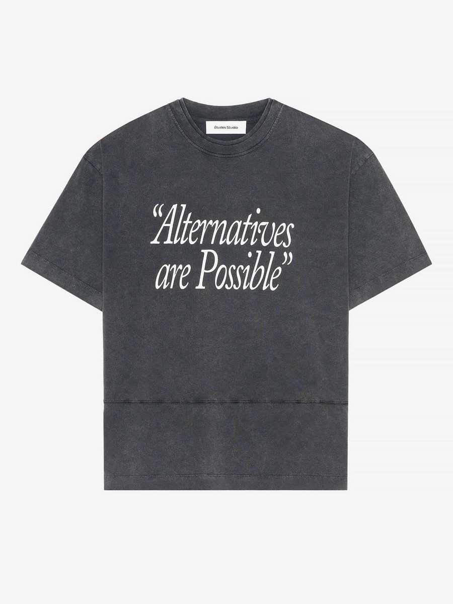 ÉTUDES STUDIO — Футболка Relax T-Shirt Options Dark Grey