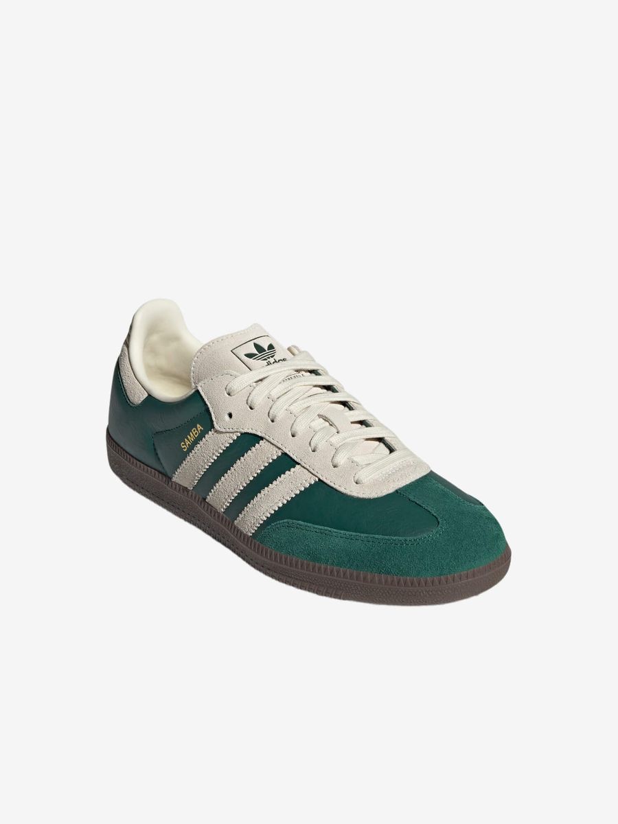 ADIDAS ORIGINALS — Samba OG Collegiate Green/Cream White