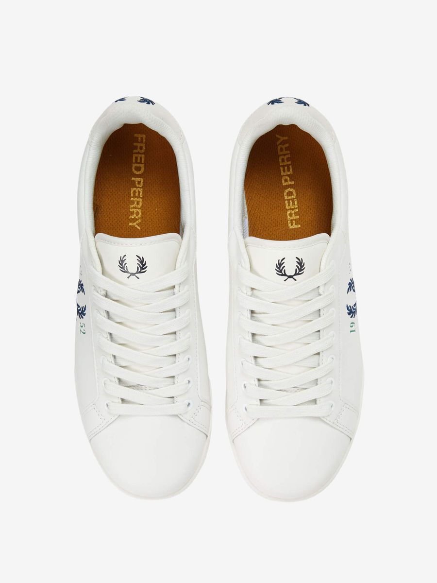 FRED PERRY — Обувь B722 Leather 1952 Snow White