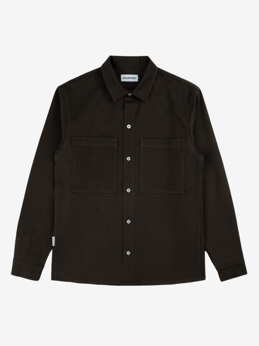 SAILOR PAUL — Рубашка Light Twill Khaki