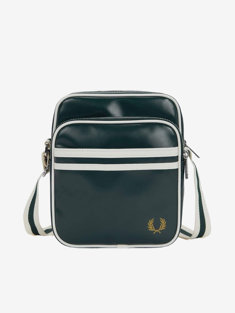 FRED PERRY — Сумка Classic Side Bag Grassroots/Ecru