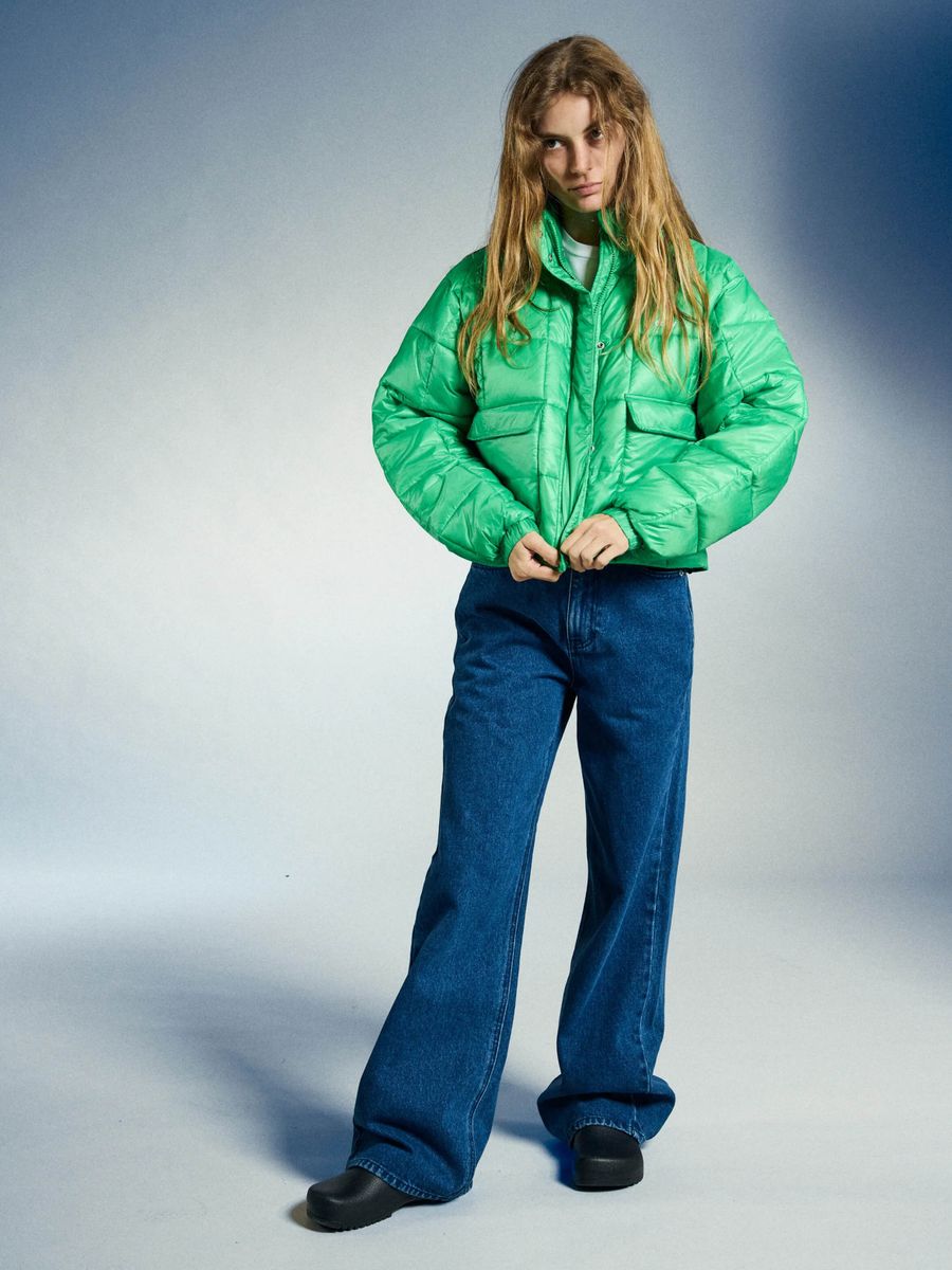 OBEY — Куртка Пуховик W Surface Puffer Green