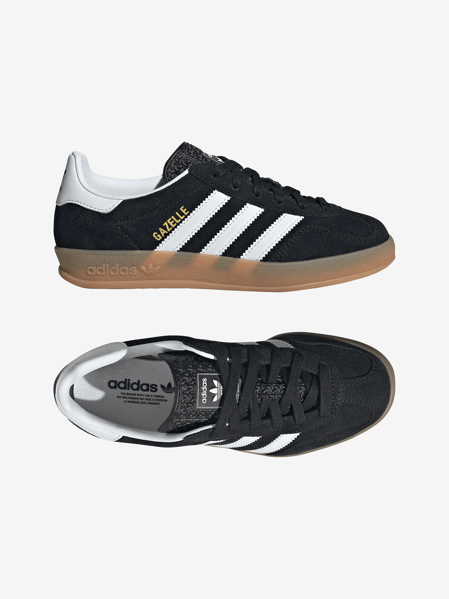 ADIDAS ORIGINALS — Gazelle Indoor Core Black/Cloud White/Gum