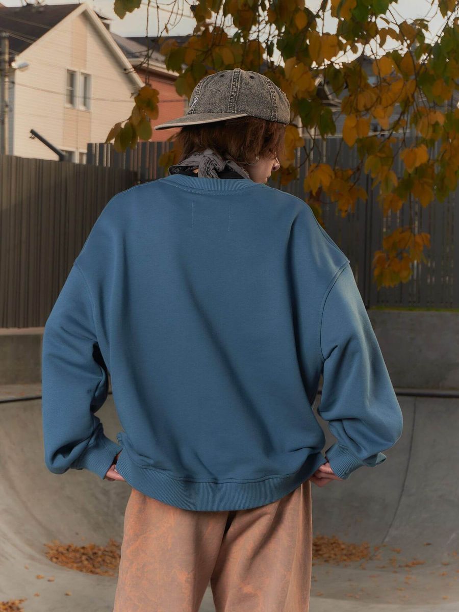 CALLED A GARMENT — Свитшот Athletic Sweat Деним