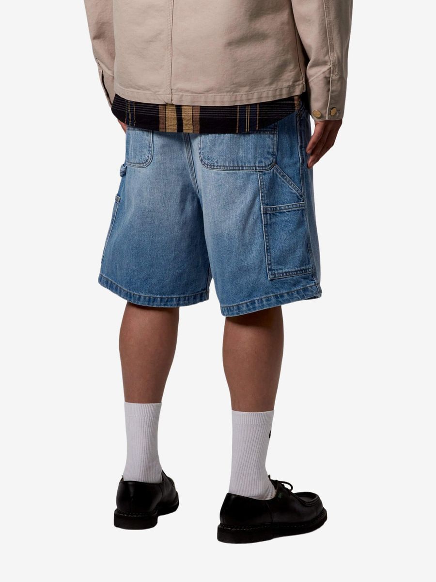 CARHARTT WIP — Шорты OG Single Knee Blue (Burst Washed)