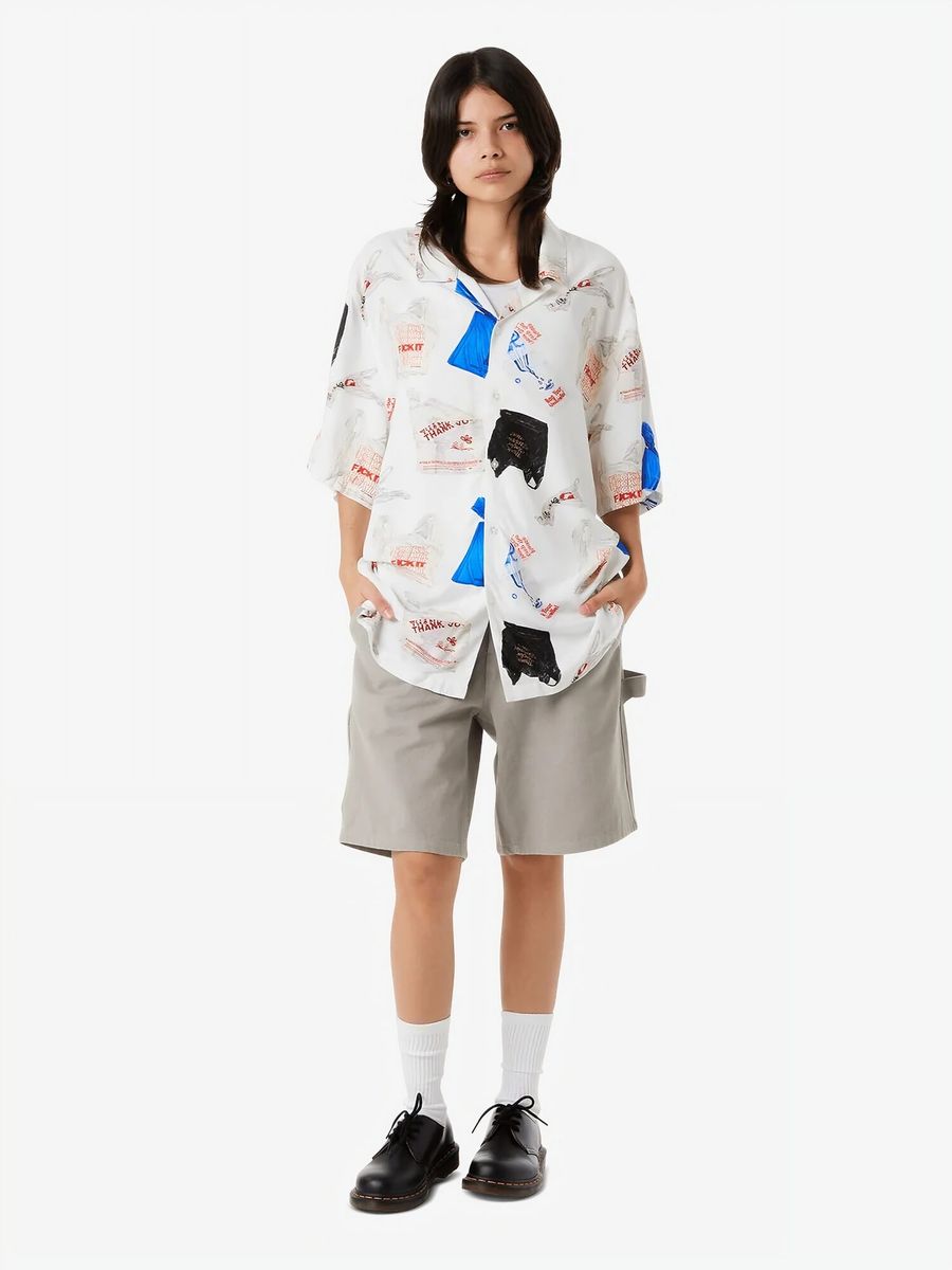 HUF — Рубашка Merida S/S Resort Shirt Multi
