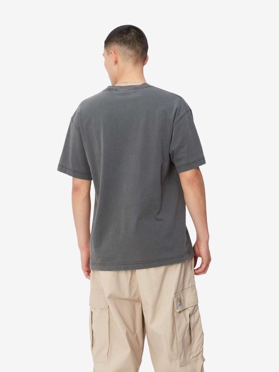 CARHARTT WIP — Футболка Nelson Black (Garment Dyed)