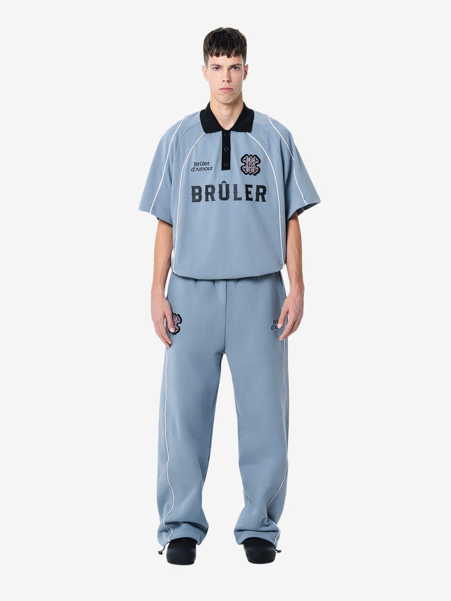 BRÛLER D’AMOUR — Штаны Foorball Esprit d'équipe Gray