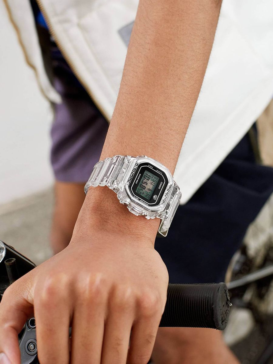 CASIO — Часы G-Shock DW-5040RX-7 Transparent/Black